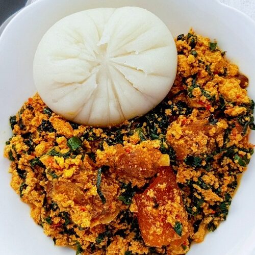 poundo-and-egusi-soup Egusi Soup & Pounded Yam