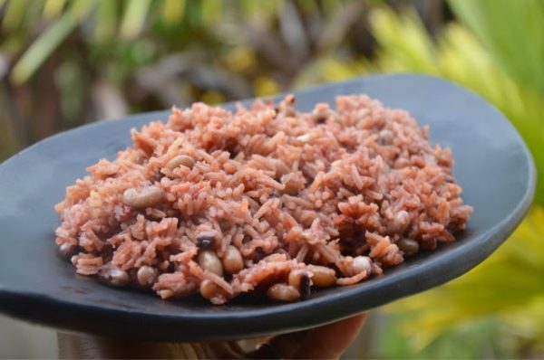 Wanche rice and beans